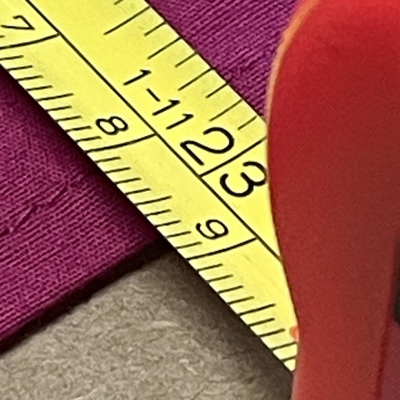 Talbots‎ Women's Embroidered Fuchsia Puff Sleeve Boho V-Neck Top Peasant Stretch - Picture 10 of 12